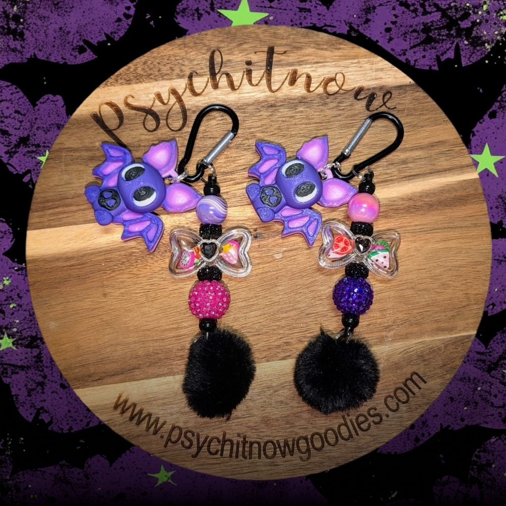 3D Printed Beaded Keychains